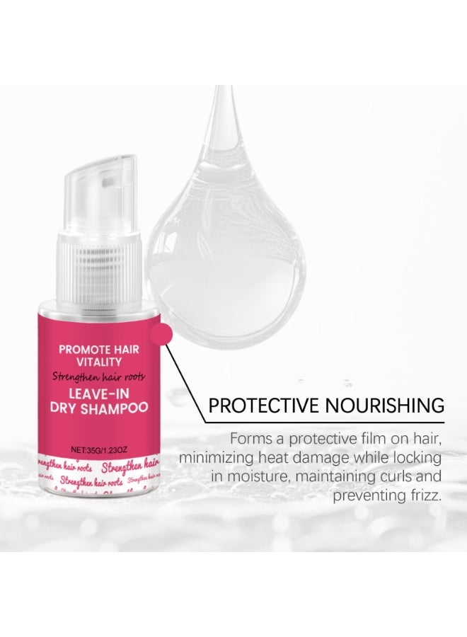 Vitality No-Shampoo Dry Shampoo - Restores Volum and Smoothness in 5 Seconds, Keeps Hair Fresh All Day (35g) - Image 3